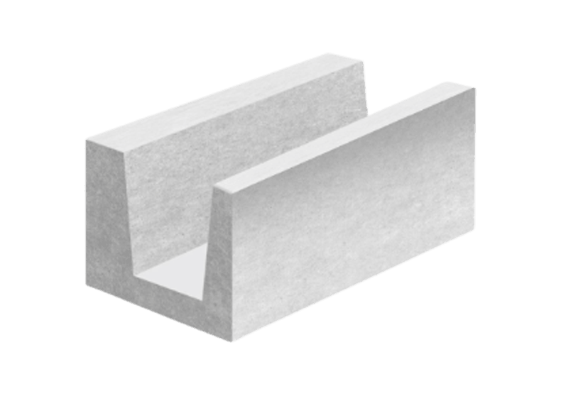 U-блок Н+Н D500 625х250х250 мм