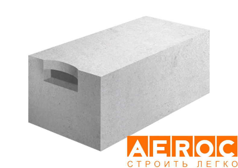 Газобетон Aeroc D600 625х375х250 мм