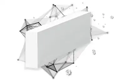 Газобетонный блок перегородочный D600 Poritep 625х75х250 мм