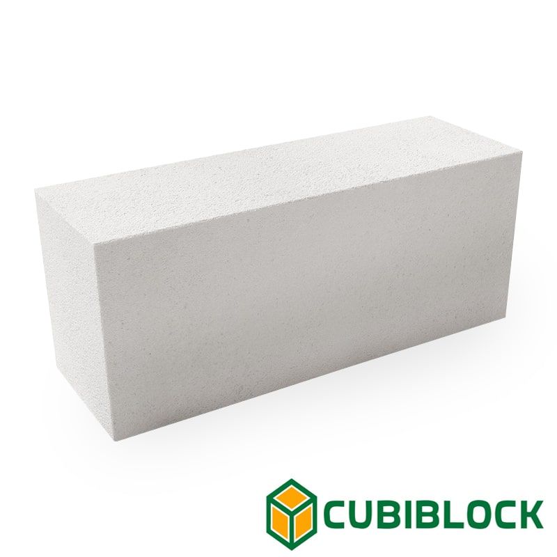 Газобетонный блок перегородочный Cubi Block D600 625х150х250 B3.5